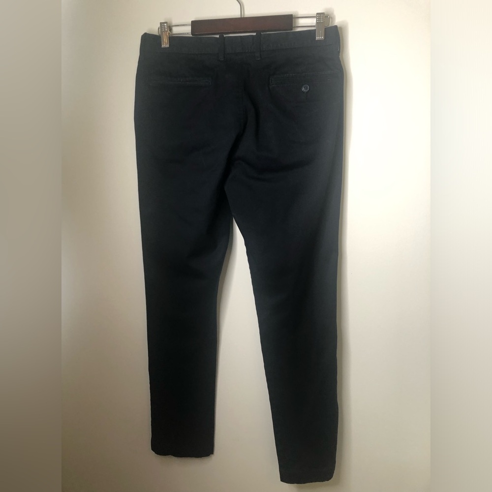 J. Crew Stretch 770 Straight Men’s chinos pants Navy Wais… - Picture 3 of 13